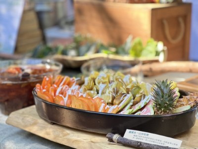 邀請生態廚師以友善環境的傳統作物為食材示範料理，製作特色料理、風味點心 (2)